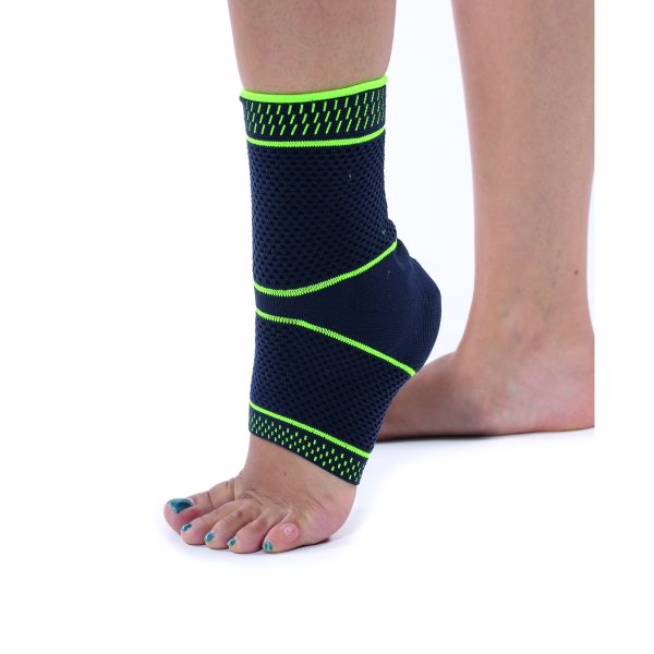 Knitting Silicone-Backed Strap Ankle Support